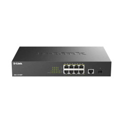 D-Link DGS-1010MP E - 10-Port Gigabit PoE+ Unmanaged Switch,1 x SFP port,1 x Gigabit Uplink Port