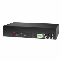 APC Rack Automatic Transfer Switch, 2U, 32A, 230V, 2 IEC 309 IN, 16 C13, 2 C19 OUT, 50 60 Hz