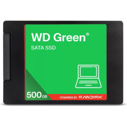 WD GREEN SSD 3D NAND WDS500G5G0A 500GB, SATA III 6 Gb s, 545MB s, 2.5"
