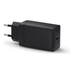 dbramante1928 re-charge - Síťový adaptér - 65 Watt - 3 výstupní konektory (2 x USB-C, USB) - černá