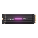 Crucial T710 - SSD - šifrovaný - 2 TB - interní - M.2 2280 - PCI Express 5.0 (NVMe) - TCG Opal Encryption 2.01 - integrovaný chladic