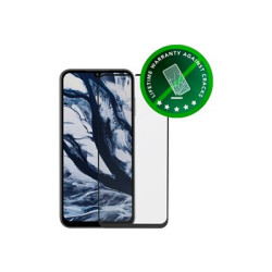 dbramante1928 Eco-shield - Ochrana obrazovky pro mobilní telefon - sklo - barva rámu černá - pro Samsung Galaxy A15