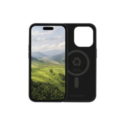 dbramante1928 Monaco - Zadní kryt pro mobilní telefon - kompatibilita s MagSafe - plast, silikon - noční čerň - pro Apple iPhone 15 Pro
