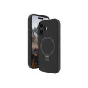 dbramante1928 Iceland Ultra - Zadní kryt pro mobilní telefon - stojan - kompatibilita s MagSafe - D3O, plast - černá - pro Apple iPhone 16 Plus
