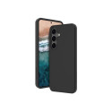 dbramante1928 Monaco - Zadní kryt pro mobilní telefon - kompatibilita s MagSafe - silikon, plast - noční čerň - pro Samsung Galaxy S25+