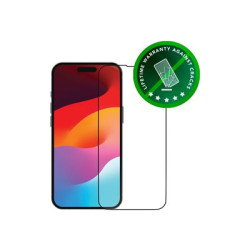 dbramante1928 Eco-shield - Ochrana obrazovky pro mobilní telefon - barva rámu černá - pro Apple iPhone 15 Plus