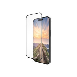 dbramante1928 Eco-shield - Ochrana obrazovky pro mobilní telefon - sklo - barva rámu černá - pro Apple iPhone 16 Plus