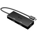 i-tec USB-C Triple 4K HDMI video adaptér, Power Delivery 100W
