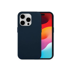 dbramante1928 Roskilde - Zadní kryt pro mobilní telefon - kompatibilita s MagSafe - kůže full-grain - modrá - pro Apple iPhone 15 Pro Max