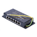 POE injektor aktivní pasivní - 6x 1 Gb s, stíněný, 802.3af at