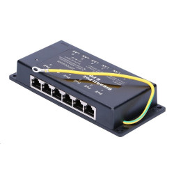POE injektor aktivní pasivní - 6x 1 Gb s, stíněný, 802.3af at