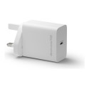 dbramante1928 re-charge - Síťový adaptér - 45 Watt - 3 A - PD (USB-C) - bílá - Velká Británie