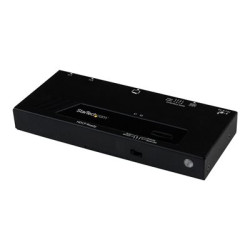 Startech 2 Port HDMI Switch w Automatic and Priority Switching - 2 In 1 Out HDMI Selector with Automatic Priority Switching - 1080p (VS221HDQ) - Spínac video audio - desktop - pro P N: SVA12M2NEUA, SVA12M5NA