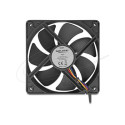 Delock - Ventilátor skríne - axiální - 120 mm - cerná