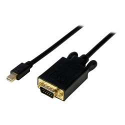 StarTech 15 ft DisplayPort to VGA Adapter Cable - DP to VGA Video Converter - Active DisplayPort to VGA Cable for PC 1920x1200 - Black (DP2VGAMM15B) - Kabel DisplayPort - DisplayPort (M) do HD-15 (VGA) (M) - 4.57 m - opatrený západkou - cerná