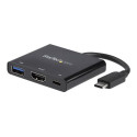 Startech USB-C to HDMI Adapter - 4K 30Hz - Thunderbolt 3 Compatible - with Power Delivery (USB PD) - USB C Adapter Converter (CDP2HDUACP) - Dokovací stanice - USB-C Thunderbolt 3 - HDMI
