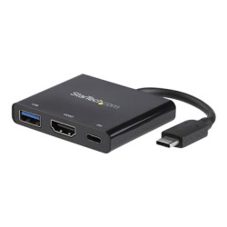 Startech USB-C to HDMI Adapter - 4K 30Hz - Thunderbolt 3 Compatible - with Power Delivery (USB PD) - USB C Adapter Converter (CDP2HDUACP) - Dokovací stanice - USB-C Thunderbolt 3 - HDMI