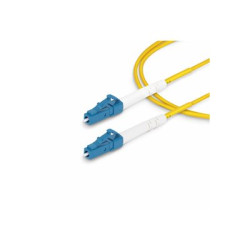 Startech 10m (32.8ft) LC to LC (UPC) OS2 Single Mode Simplex Fiber Optic Cable, 9 125?m, Laser Optimized, 40G 100G, Bend Insensitive, Low Insertion Loss - LSZH Fiber Patch Cord (SPSMLCLC-OS2-10M) - Patch kabel - jednoduchý režim LC UPC (M) do jednoduchý režim LC UPC (M) - 10 m - 10 m - 2 mm - optické vlákno - simplex - 9 125 mikron - OS1 OS2 - neobsahuje halogen, pasivní, dvousmerný - žlutá