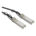 Startech MSA Uncoded Compatible 2m 10G SFP+ to SFP+ Direct Attach Breakout Cable Twinax, 10 GbE SFP+ Copper DAC 10 Gbps Low Power Passive Transceiver Module DAC, 10GE Breakout Cable - Lifetime Warranty (SFP10GPC2M) - Kabel 10GBase pro prímé pripojení - SFP+ s jazýckem do SFP+ s jazýckem - 2 m - diaxiální - SFF-8431 SFF-8432 - pasivní - cerná