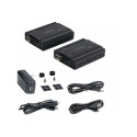 Startech 4K HDMI KVM Extender over Fiber, HDMI Video & USB over Fiber, up to 984ft 300m (MultiMode), 10G MMF SFP+ modules, Remote KVM Switch Console Extender, KVM Extension Kit (TX RX) - Transmitter & Receiver - Rozširovací zarízení KVM audio - 10GbE - pres vláknová optika - USB - 10GBase-SR - až 300 m - 850 nm