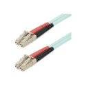 Startech 25m (82ft) LC UPC to LC UPC OM4 Multimode Fiber Optic Cable, 50 125?m LOMMF VCSEL Zipcord Fiber, 100G Networks, Low Insertion Loss, LSZH Fiber Patch Cord - Patch kabel - LC UPC multi-mode (M) do LC UPC multi-mode (M) - 25 m - 25 m - optické vlákno - duplex - 50 125 mikron - OM4 - neobsahuje halogen, až 100 Gbps rychlost prenosu dat - vode - barva