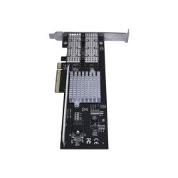 Startech Dual Port 40G QSFP+ Network Card, Intel XL710 Open QSFP+ Converged Adapter, PCIe 40 Gigabit Ethernet Server NIC, 40GbE Fiber Optic LAN Card, Dell PowerEdge HPE ProLiant, 40Gb - Network Interface Card - Sítový adaptér - PCIe - 40 Gigabit QSFP+ x 2