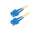 Startech 1m (3.3ft) SC to SC (UPC) OS2 Single Mode Duplex Fiber Optic Cable, 9 125?m, Laser Optimized, 40G 100G Zipcord, Bend Insensitive, Low Insertion Loss - LSZH Fiber Patch Cord (SMDOS2SCSC1M) - Patch kabel - jednoduchý režim SC UPC (M) do jednoduchý režim SC UPC (M) - 1 m - 1 m - 2 mm - optické vlákno - duplex - 9 125 mikron - OS1 OS2 - neobsahuje halogen - žlutá