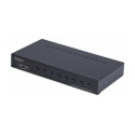 Startech 8-Port DisplayPort KVM Switch w 1U Rack Mount Kit, 4K 60Hz - Prepínac KVM - 8 x KVM port(s) - 1 místní uživatel - desktop - kompatibilní s TAA
