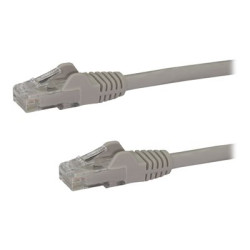 Startech 3m CAT6 Ethernet Cable, 10 Gigabit Snagless RJ45 650MHz 100W PoE Patch Cord, CAT 6 10GbE UTP Network Cable w Strain Relief, Grey, Wiring is UL Certified TIA - Category 6 - 24AWG (N6PATC3MGR) - Patch kabel - RJ-45 (M) do RJ-45 (M) - 3 m - UTP - CAT 6 - lisovaný, provedení bez hrbolku - šedá