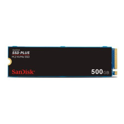 SanDisk SSD PLUS - SSD - 500 GB - interní - M.2 2280 - PCIe 3.0 (NVMe)