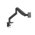 Digitus držák na jeden monitor, 49", 20 kg mechanická pružina, VESA: 75x75, 100x100, Černá