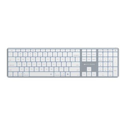 Targus HyperSpace - Klávesnice - full size - podsvícená - bezdrátový - Bluetooth 5.0 - QWERTY - britská - šedá space gray