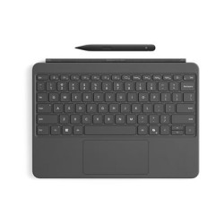 Microsoft Surface Pro Keyboard - 12-inch - klávesnice - full size - s touchpad, akcelerometr - podsvícená - magnetické dokování - slída - 73 % recyklovaných vláken na bázi dřeva pro spotřebitele - s Slim Pen