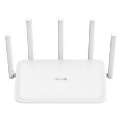 HiLook Powered by HIKVISION Wi-Fi 6 router WR-AX30(O-STD) EU IEEE 802.11a n ac ax 3000Mbps 3x LAN 1x WAN bílý