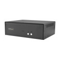 Startech - Prepínac KVM audio USB - 2 x KVM zvuk USB - 1 místní uživatel - desktop - kompatibilní s TAA
