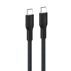 Belkin BOOST CHARGE PRO USB-C USB-C kabel 240W, 3m, černý - odolný