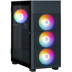 Zalman skříň S5 Neo Black ATX 4x 120mm RGB Fan USB 3.0 USB 2.0 černá