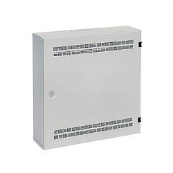 Solarix rozvaděč SOHO LC-18 s lištami 2U, 4U a 11U, 550x550x150mm šedá RAL 7035 LC-18-55-15-G