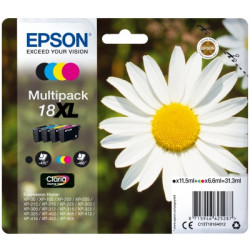 Epson originální ink C13T18164012, T181640, 18XL, - prošlá expirace (2023)