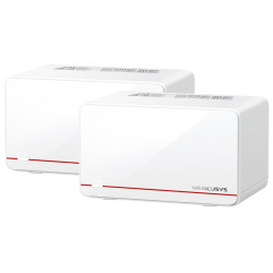 TP-Link Mercusys Halo H37BE(2-pack) WiFi systém, WiFi 7, BE6500, 2x 2,5GWAN LAN, 1x GWAN GLAN, 2ks v balení