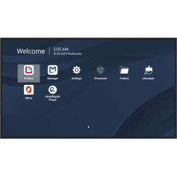 Viewsonic CDE5014-2C 50" 4K 3840x2160 500cd 8ms 2xHDMI RS232 USB-C 2xUSB RJ45 Android 14 VESA Repro 24 7