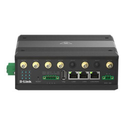 D-Link DOM-550-GSO - Brána - 3 porty - 1GbE, SNMP, SNMP v2c, SNMP v3 - Wi-Fi 5 - 4G, 5G - 2.4 GHz, 5 GHz - 5G NR n1 n3 n5 n7 n8 n20 n28 n38 n40 n41 n71 n75 n76 n77 n78 4G LTE-FDD: B1 B3 B5 B7 B8 B20 B28 B32 B71 4G LTE-TDD: B38 B40 B41 B42 B43 instalovatelný na lištu