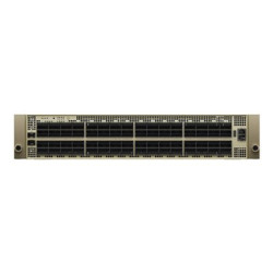 NVIDIA Spectrum-4 SN5000 Series SN5610 - Prepínac - 64 x 800 Gigabit OSFP + 1 x 25 Gigabit SFP28 - proudení vzduchu zpredu dozadu - Lze montovat do rozvadece