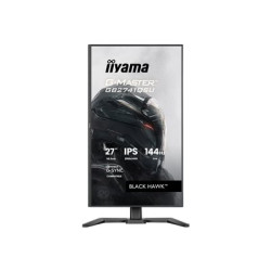iiyama G-MASTER Black Hawk GB2741QSU-B1 - LED monitor - hraní her - 27" - 2560 x 1440 @ 144 Hz - IPS - 350 cd m? - 1500:1 - 1 ms - HDMI, DisplayPort - reproduktory - cerná, matná