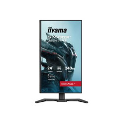 iiyama G-MASTER Red Eagle GB2471HS-B1 - LED monitor - hraní her - 24" - 1920 x 1080 Full HD (1080p) @ 240 Hz - Fast IPS - 350 cd m? - 1000:1 - 0.3 ms - HDMI, DisplayPort - reproduktory - cerná, matná