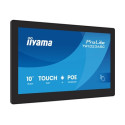 iiyama ProLite TW1023ASC-B3P - Android PC - dotykový panel PC 1 RK3568 až 2 GHz - RAM 4 GB - SSD - eMMC 32 GB - Mali-G52 - Bluetooth 5.2, Gigabit Ethernet - Android 13 - monitor: LED 10.1" 1280 x 800 (WXGA) dotykový displej - cerná, matná