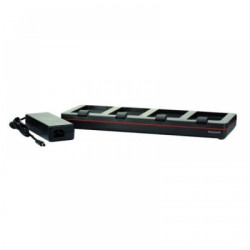 CT45 CT47 1 bay quad battery charger, for charging 4 batteries simultaneously, Power supply, EU cord