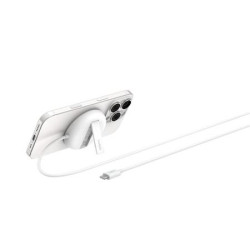 Belkin BOOST CHARGE PRO Qi2 15W Magnetická nabíjecí podložka, bez adaptéru, bílá