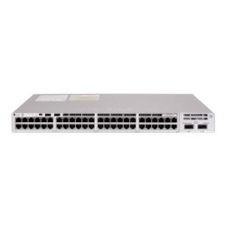 Cisco Catalyst 9200L - Network Advantage - přepínač - L3 - řízený - 12 x 100 1000 2.5G 5G 10GBase-T + 36 x 10 100 1000 (PoE+) + 4 x 10 Gigabit Ethernet - Lze montovat do rozvaděče - PoE+ (740 W)