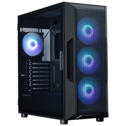 Zalman skříň i3 Neo ARGB V2 Black ATX 4x120mm ARGB Fan 2xUSB 3.0 černá